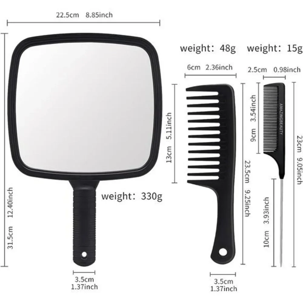 Hand Mirror, Handheld Mirror with Handle 9